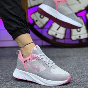 Маратонки AIR CUTE СИВО С РОЗОВО
