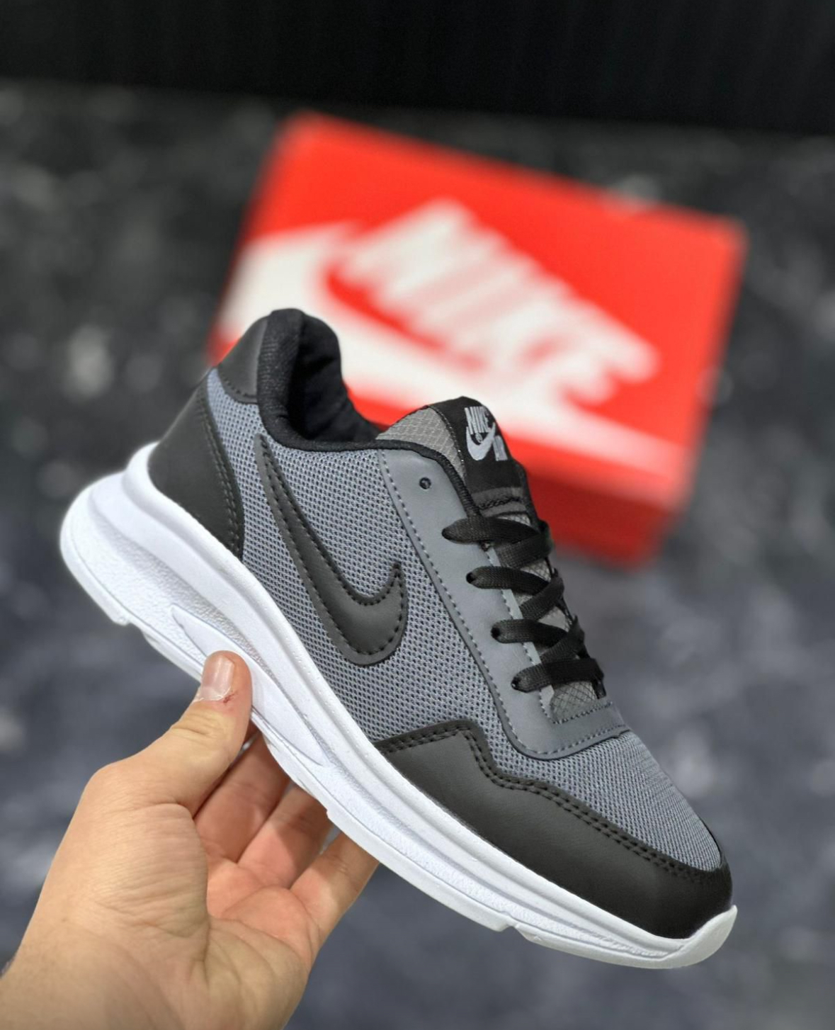 Маратонки Air Max 90 ЦВЯТ : Сиво Черно