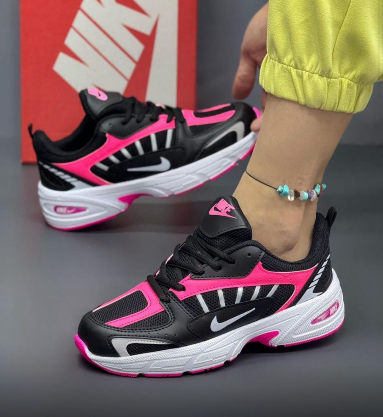 Маратонки Air Mikro ЦВЯТ: Бял Розав - Image 2