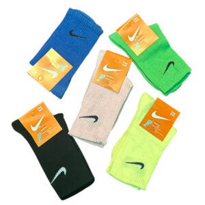 Чорапи 6 Чифта #NK Черно Синьо Зелено